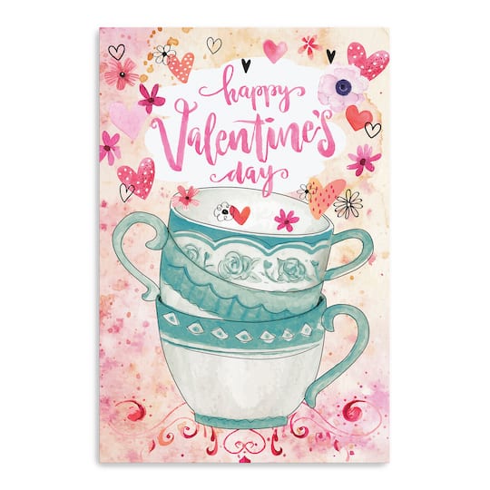 Happy Valentine's Day Canvas Giclée Art